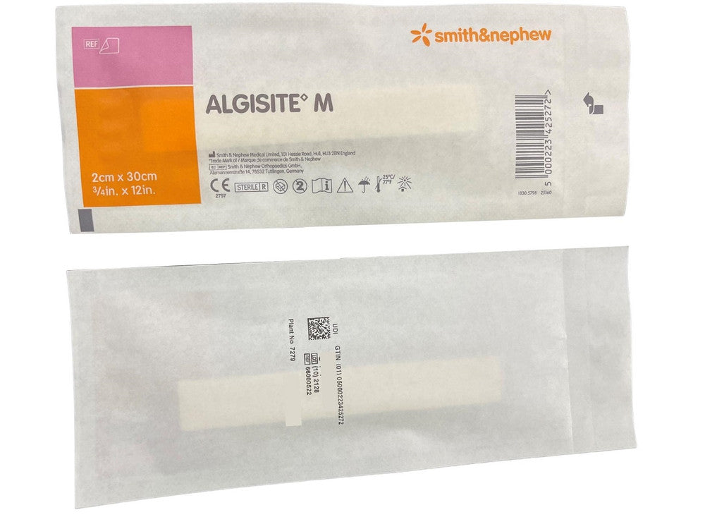 Smith & Nephew Algisite M Calcium Alginate Dressing 2cmx30cm Rope