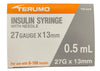 Terumo U 100 Insulin Syringes with Needle 0.5ml / 1ml