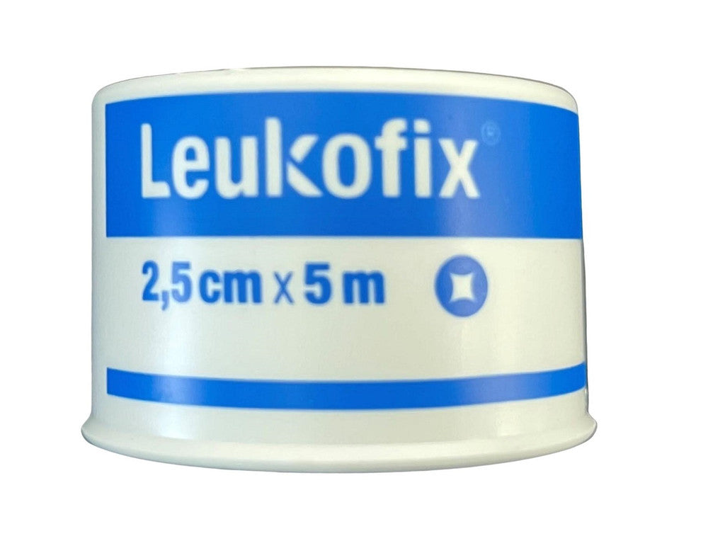 BSN Leukofix Film Tape 2.5cmx5mtr Water Repellant Porous 02122 00