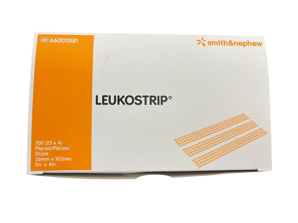 Leukostrip Wound Closure Strip 26mm x 102mm 66002881 100 25