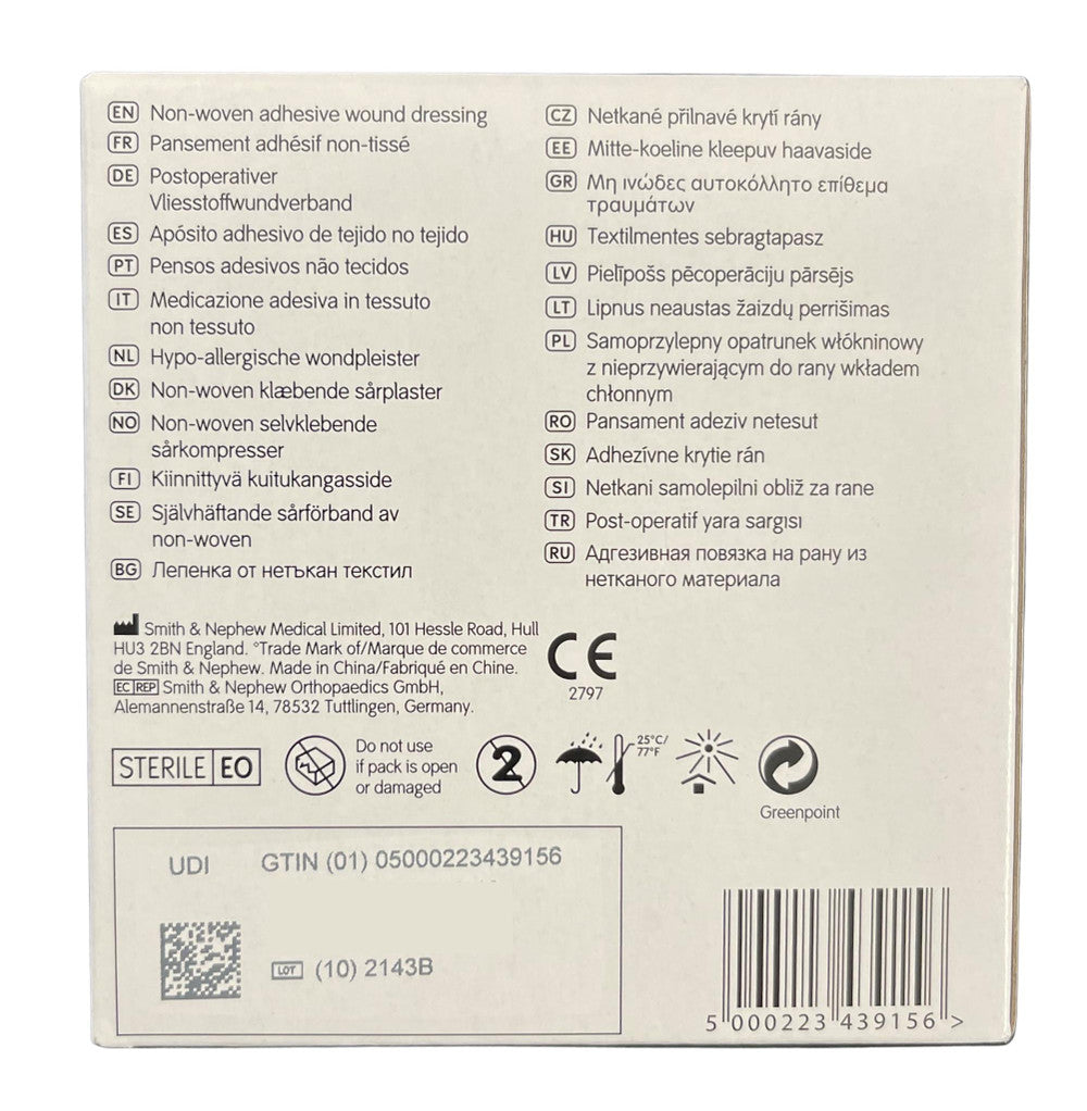 Smith & Nephew Primapore Island Dressing 7.2Cmx5Cm Non Woven 66003634