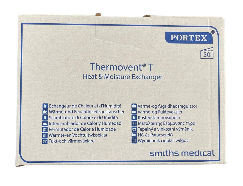 Thermovent Tracheostomy Vent T Portex 100/570/015 50pcs