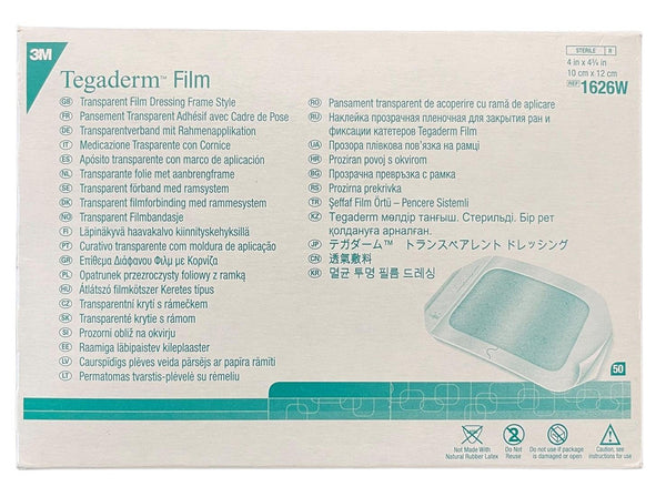 3M Tegaderm Transparent Film Dressing - All Sizes