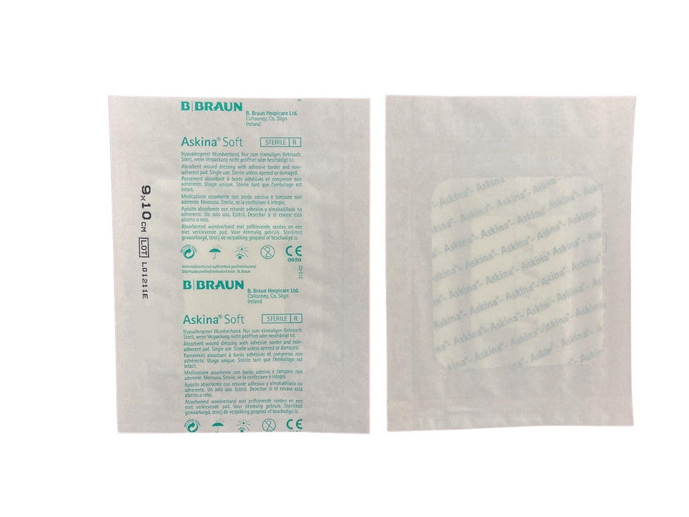 B. Braun Askina Soft 9cmx10cm 9086510 Box of 10