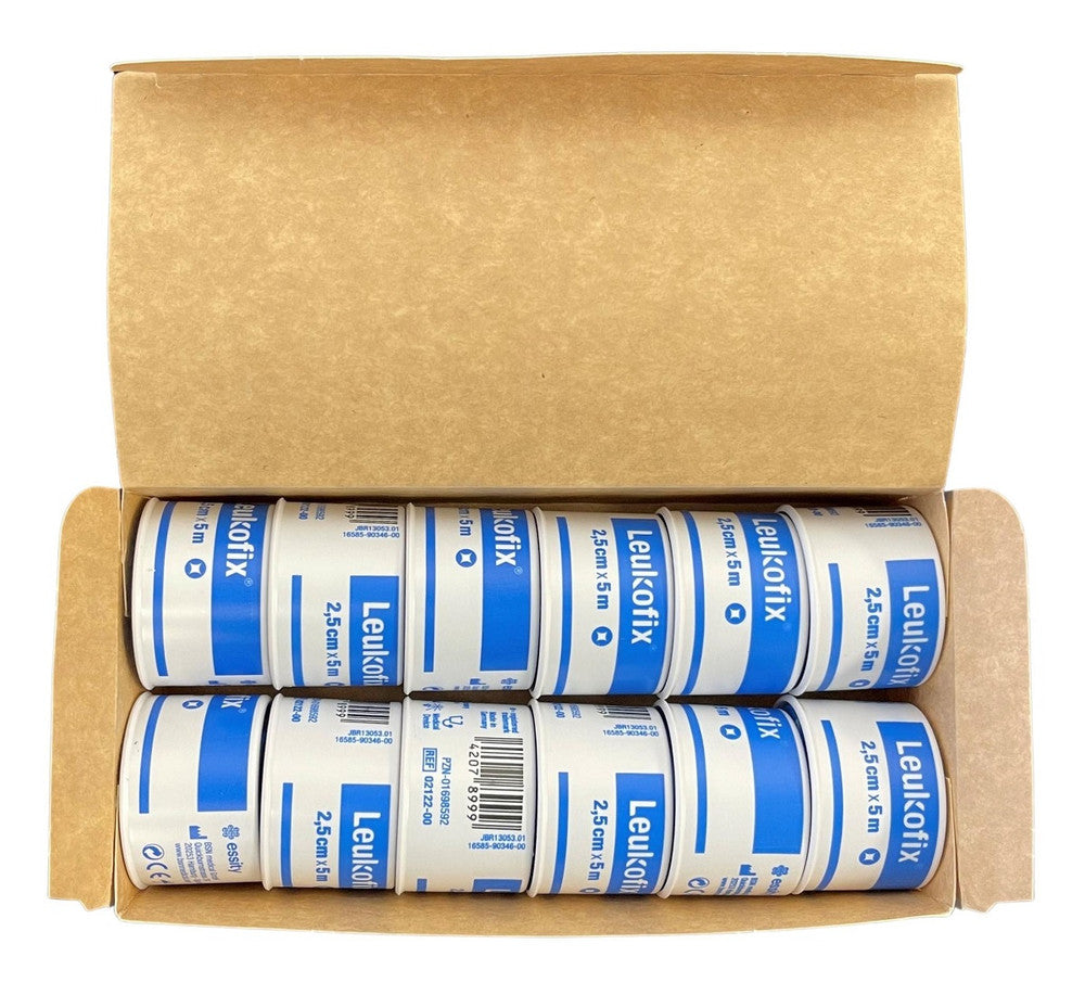 BSN Leukofix Film Tape 2.5cmx5mtr Water Repellant Porous 02122 00