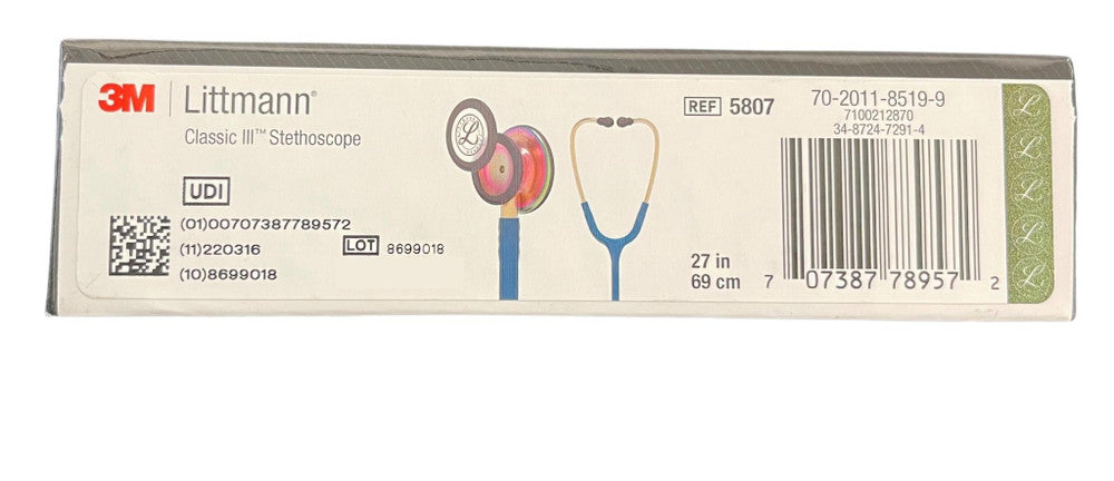 3M Littmann Classic III Monitoring Stethoscope Special Edition With Tube