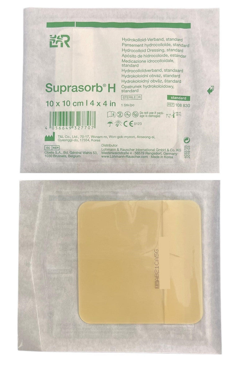 Suprasorb H Hydrocoll Std Dressing 10Cm X 10Cm 20403 10Pcs