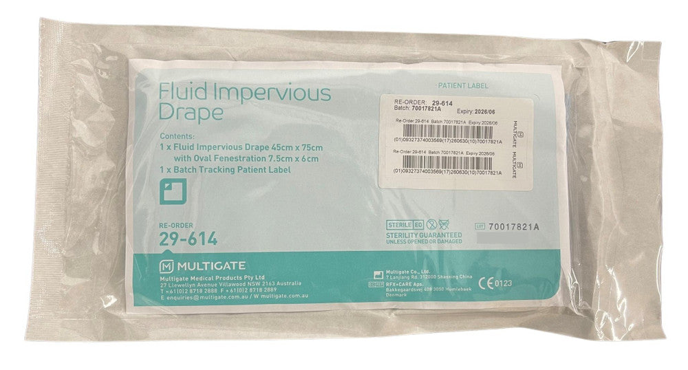 Multigate Impervious Drape with Oval Aperture Non Adhesive | Medisa
