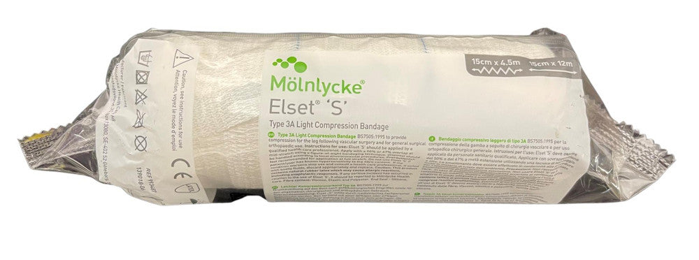 Molnlycke Elset 'S' Compression Bandage All Sizes