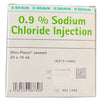 B. Braun Sodium Chloride 0.9% For Injection 10mL 20mL, Box of 20 - All Volumes