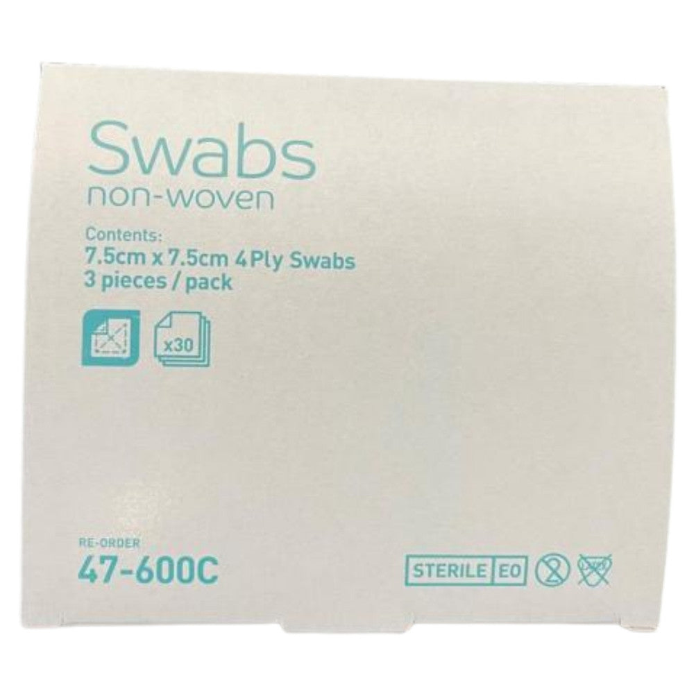 Multigate Gauze Non Woven Swab 4Ply 7.5 x 7.5cm Sterile