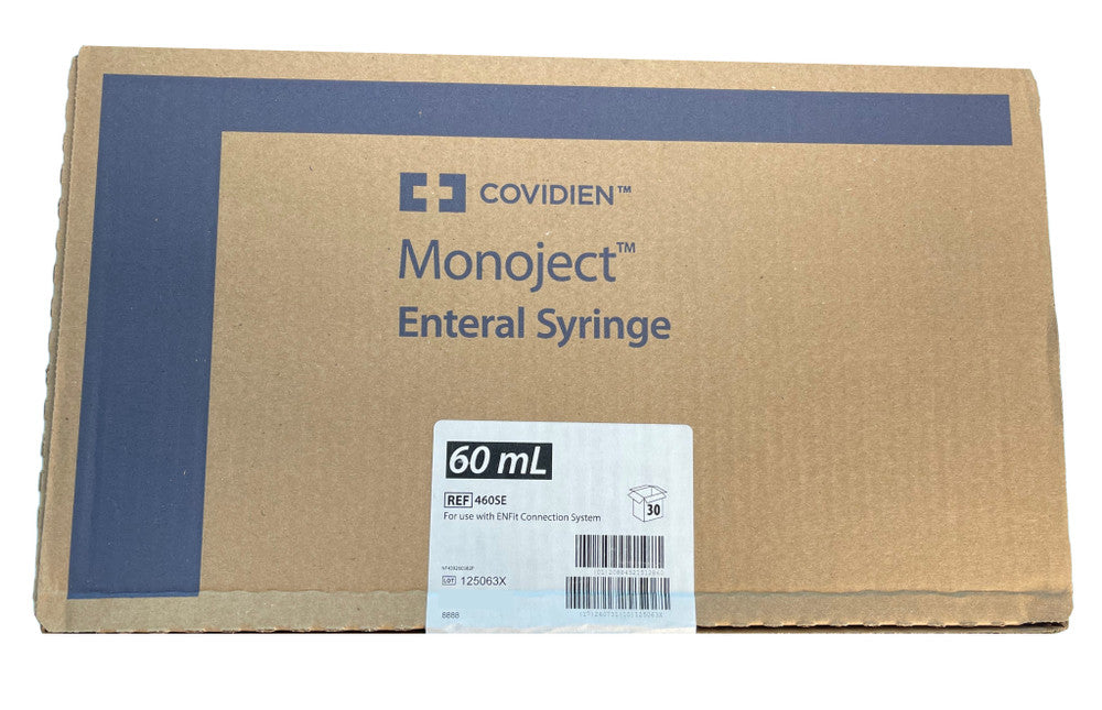 Covidien Monoject Purple Enteral Syringe Sterile All Sizes