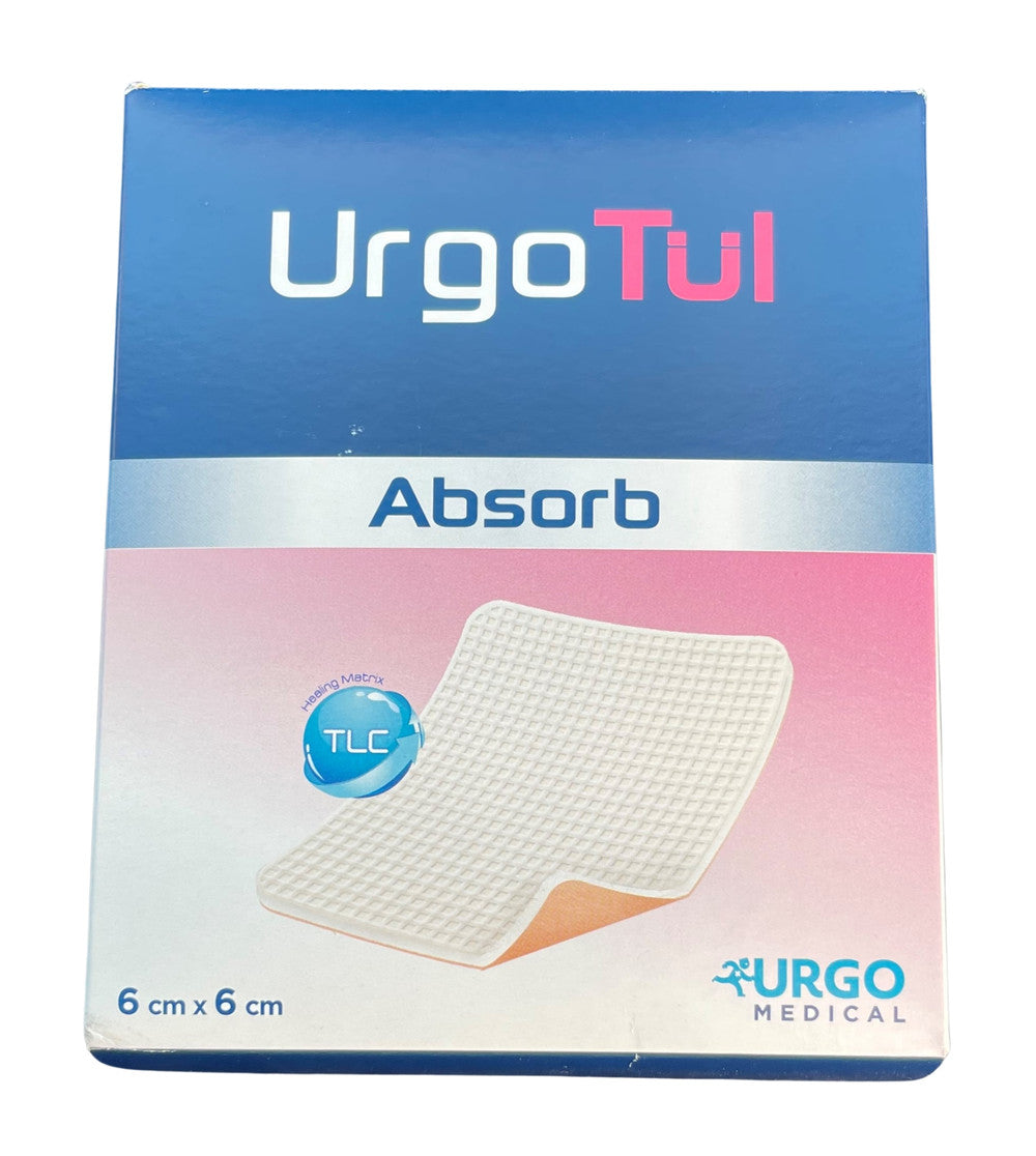 Urgotul Absorb Absorbent Foam Dressing 6Cmx6Cm 100359 16Pcs