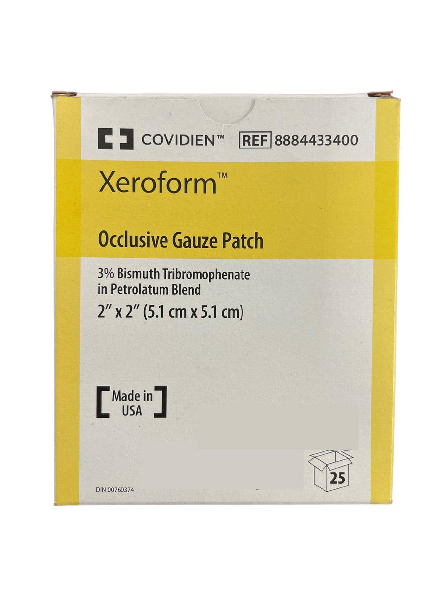 Xeroform Occlusive gauze Patch 3% Bismuth Petroleum | Medisa