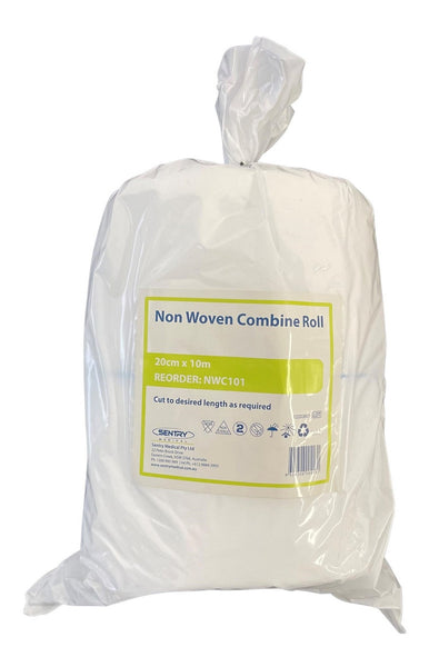 Sentry Medical Non Woven Combine Roll 20cm x 10m (NWC101)