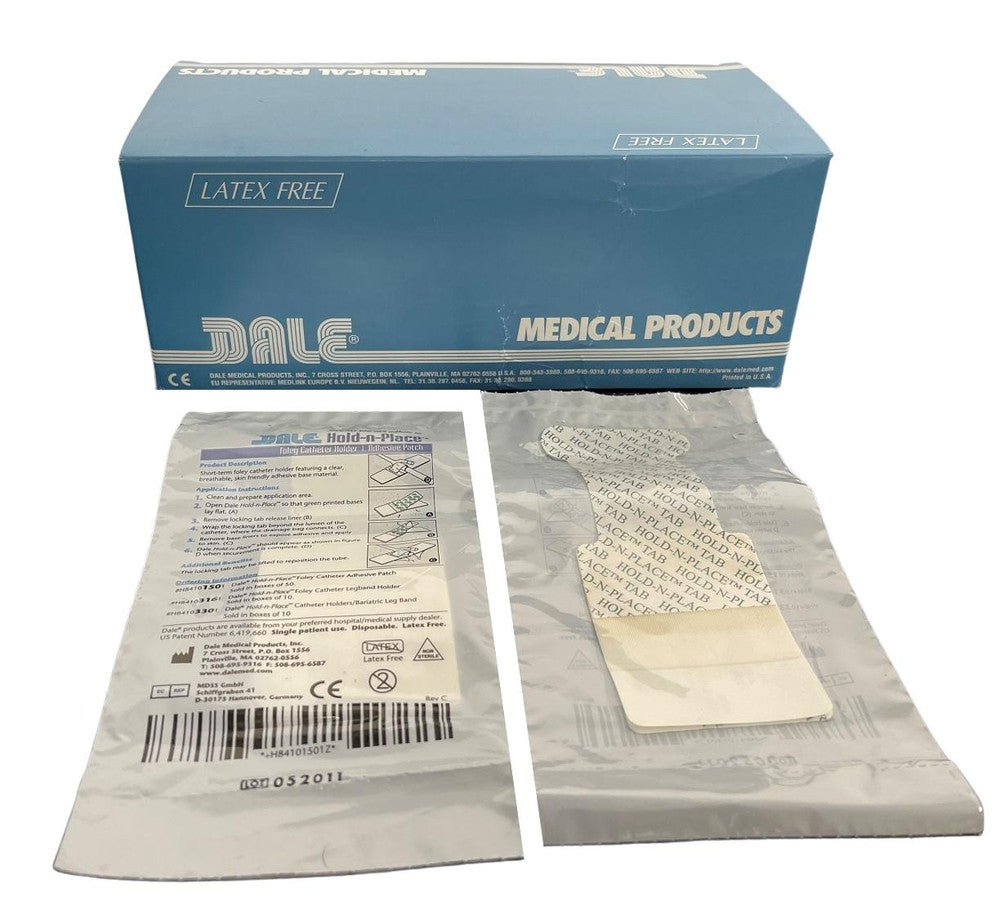 Dale Hold n Place Foley Catheter Holders Adhesive Patch One