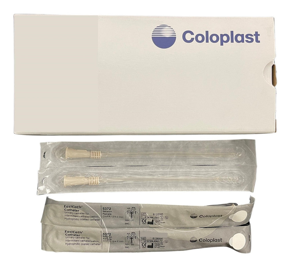 Coloplsat Easicath Fg12 Female Intermittent Hydrophilic Coated 20cm Transparent 5372