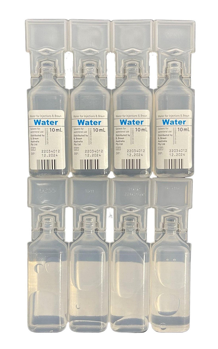 B. Braun Water For Injection Mini Plasco Connect 10ml 20ml