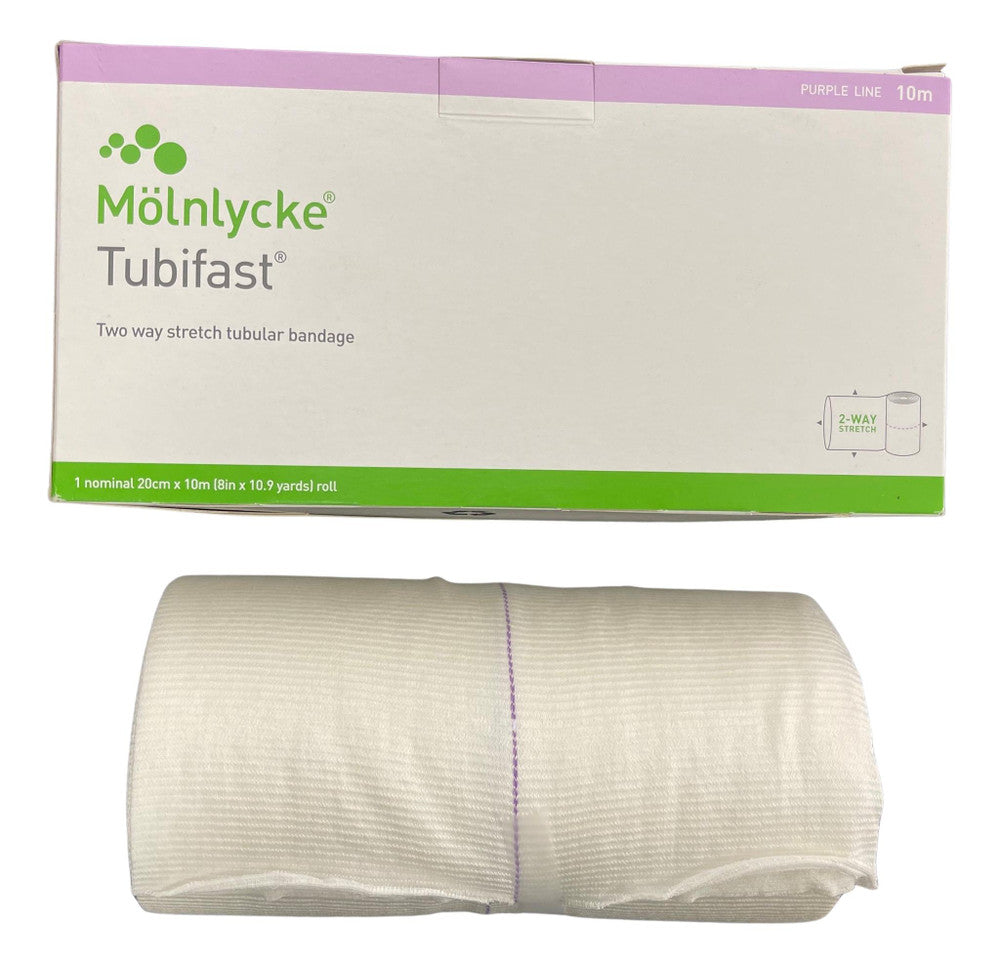 Molnlycke Tubifast 2 Way Stretch Tubular Bandage Roll of 10m