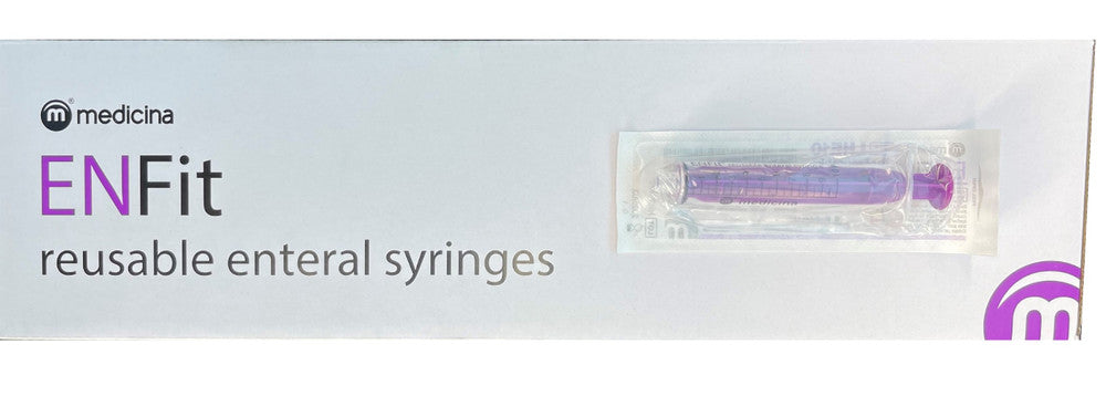 Medicina ENFit Reusable Enteral Syringes - All Volumes