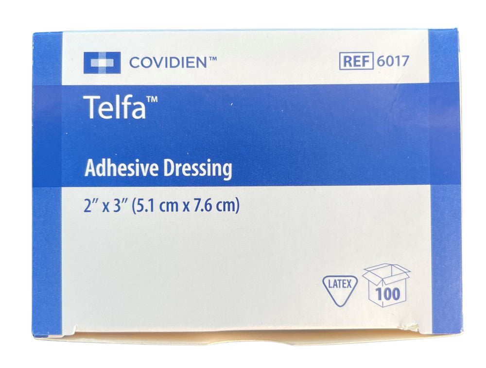 Covidien Telfa Dressing Pad With Adhesive Strip 7.5Cmx5Cm Adhesive Strip