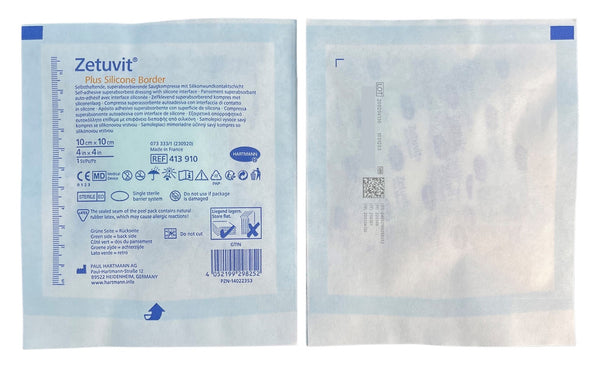Hartmann Zetuvit Plus Silicone Border Dressing - All Sizes