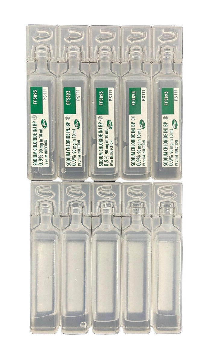 Lumacina Sodium Chloride, 0.9% Ampoule 10mL For Injection - Box of 50