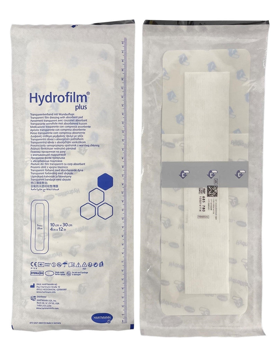 Hartmann Hydrofilm Plus Dressings All Sizes