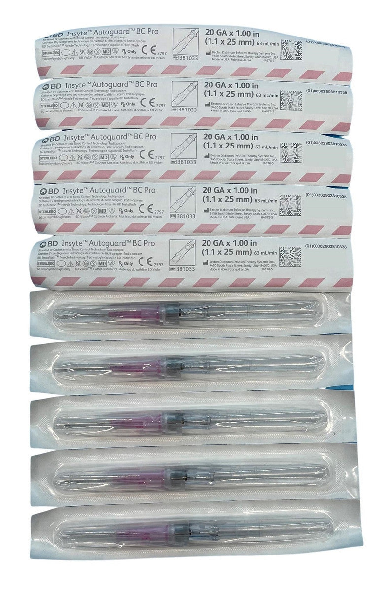 BD Insyte IV Catheters - All Types