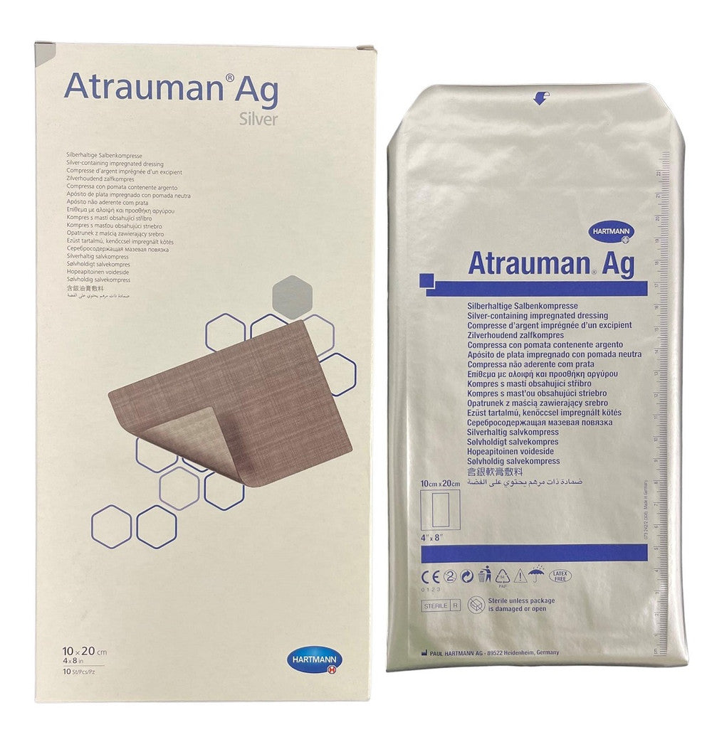 Hartmann Atrauman Ag Silver Wound Contact Layer Dressing All Sizes