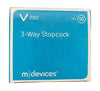 MDevices Stopcock 3 Way Sterile Each