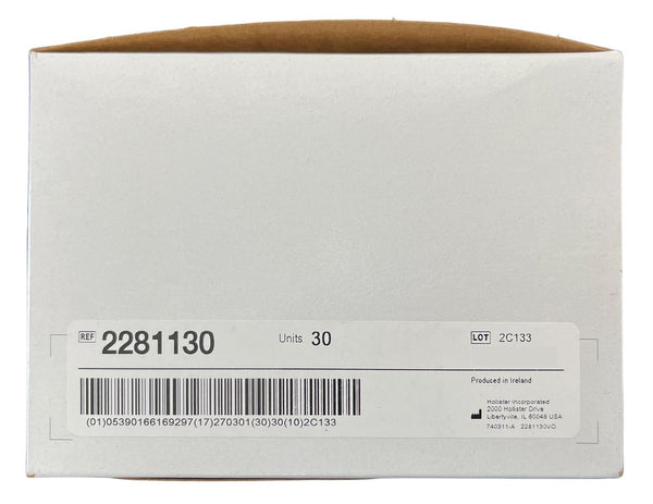Hollister Moderma Flex One-Piece Closed Soft Convex Maxi Ostomy Beige Pouch, SoftFlex Barrier - All Sizes