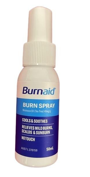 Burnaid Spray Burn Spray 50ml Each