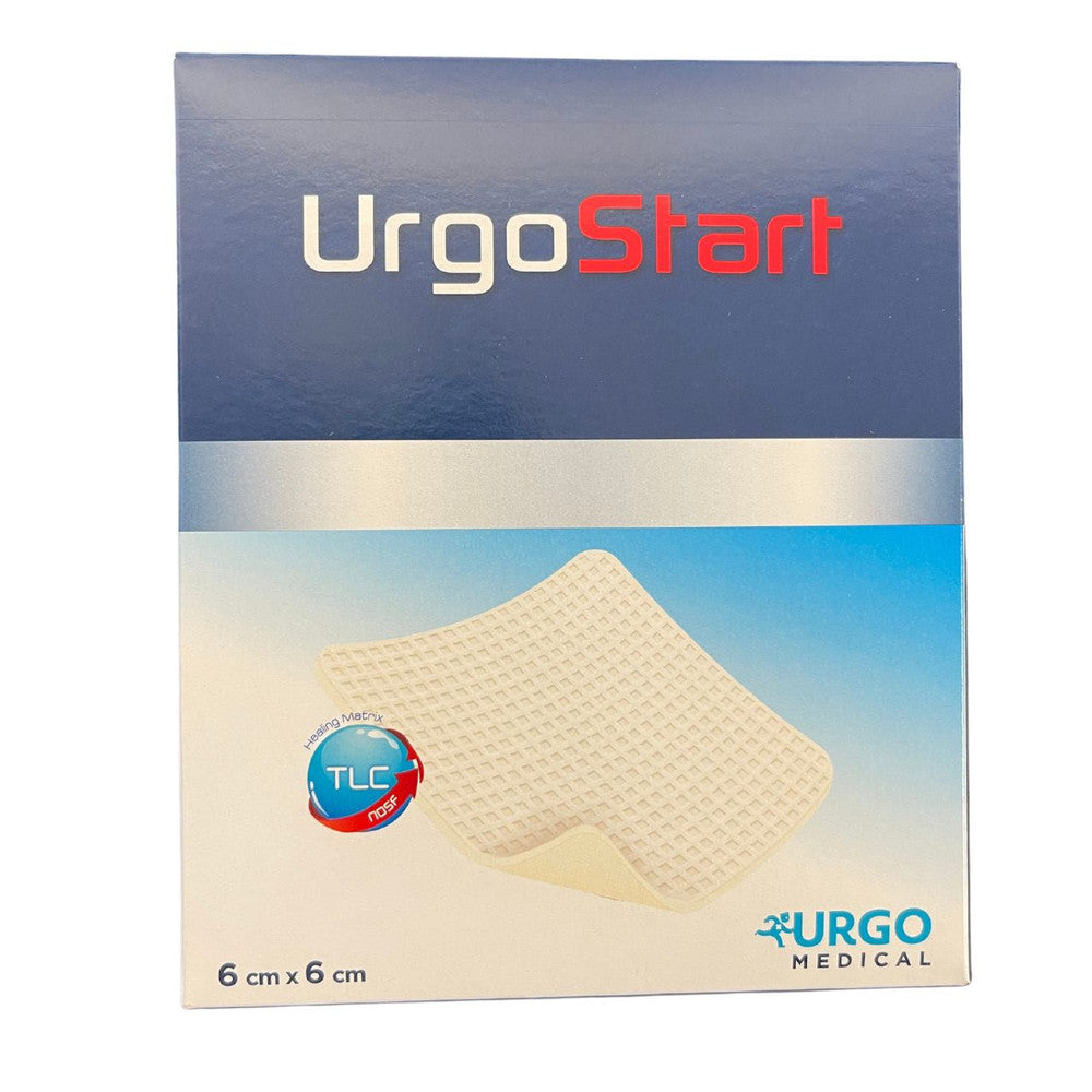 Urgostart Foam Protease Modulating Matrix Wound Dressing 6cm x 6cm (100375)