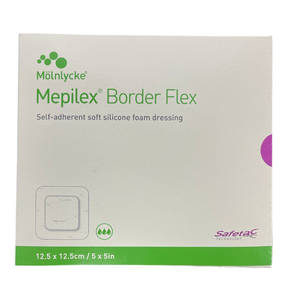 Molnlycke Mepilex Border Flex Soft Silicone Foam Dressing All Sizes