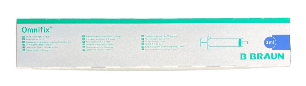 B. Braun Omnifix Luer Solo Single Use Syringe Without Detached