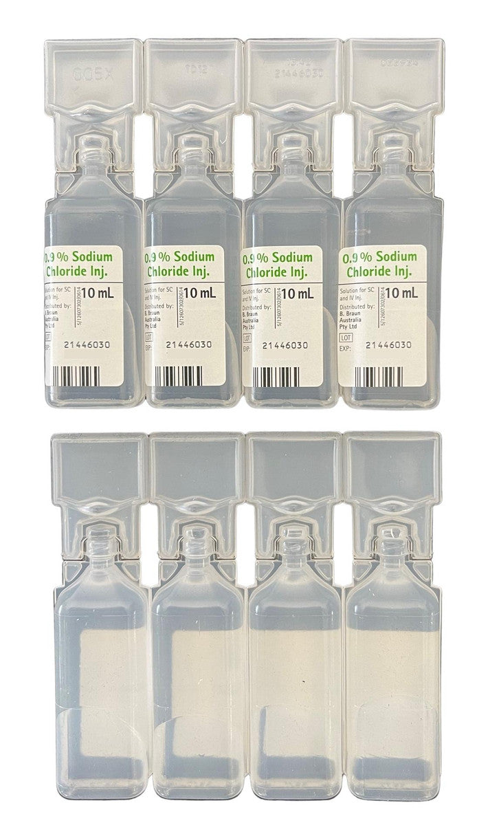 B BRAUN Sodium Chloride .9% 10ml Ampule For Injection Saline