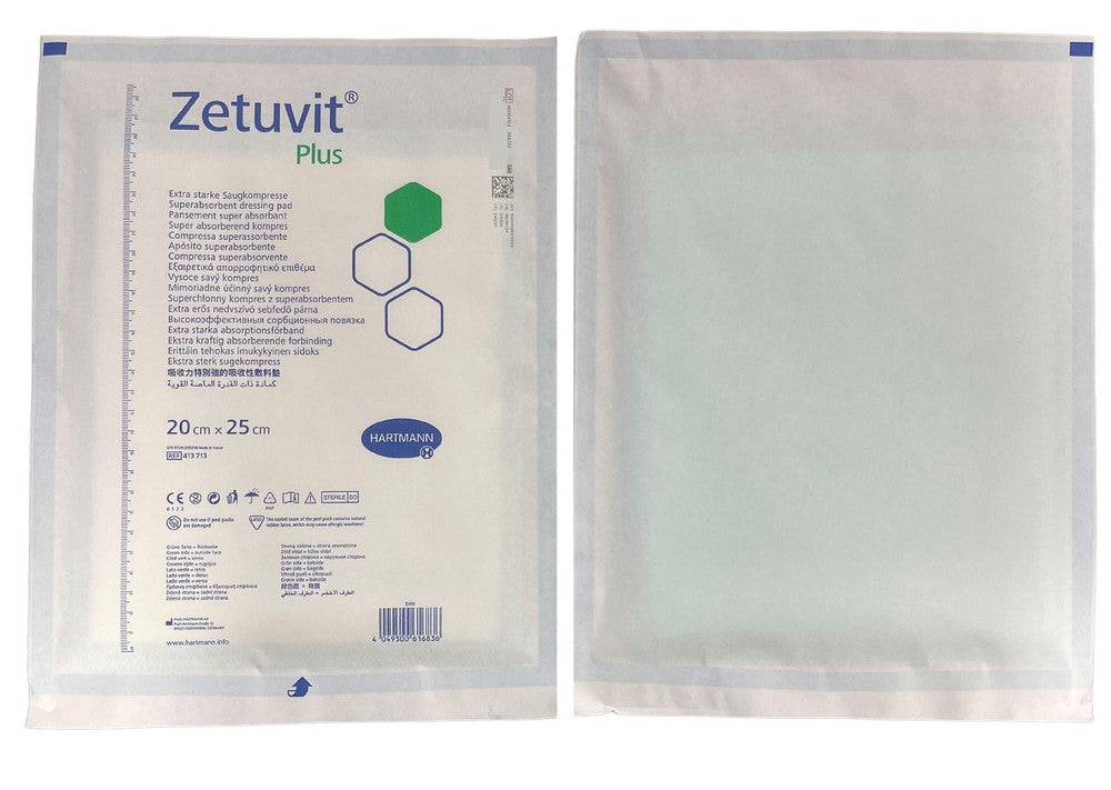 Hartmann Zetuvit Plus Dressing All Sizes