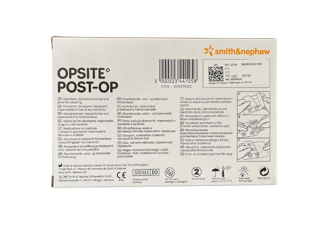 Smith & Nephew Opsite Dressing Post Op 9.5cm x 8.5cm