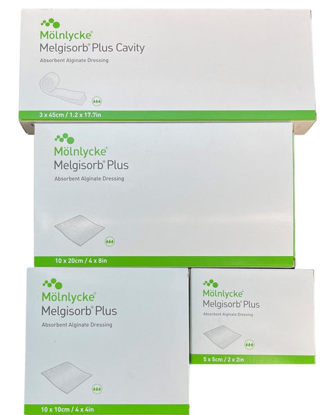 Molnlycke Melgisorb Plus Cavity Dressing - All Sizes
