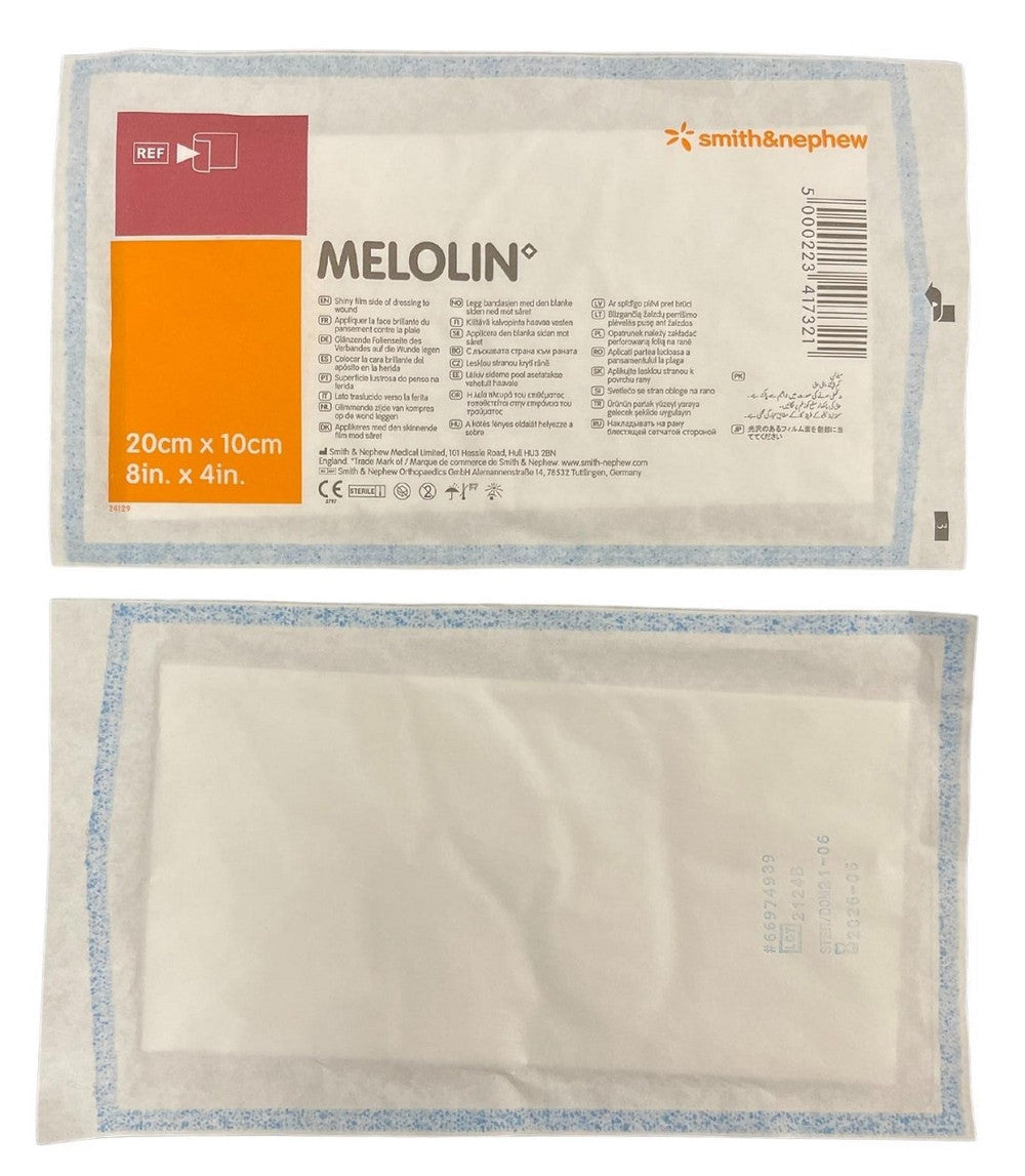 Smith & Nephew Melolin Low Adherent Dressing 20cm x 10cm