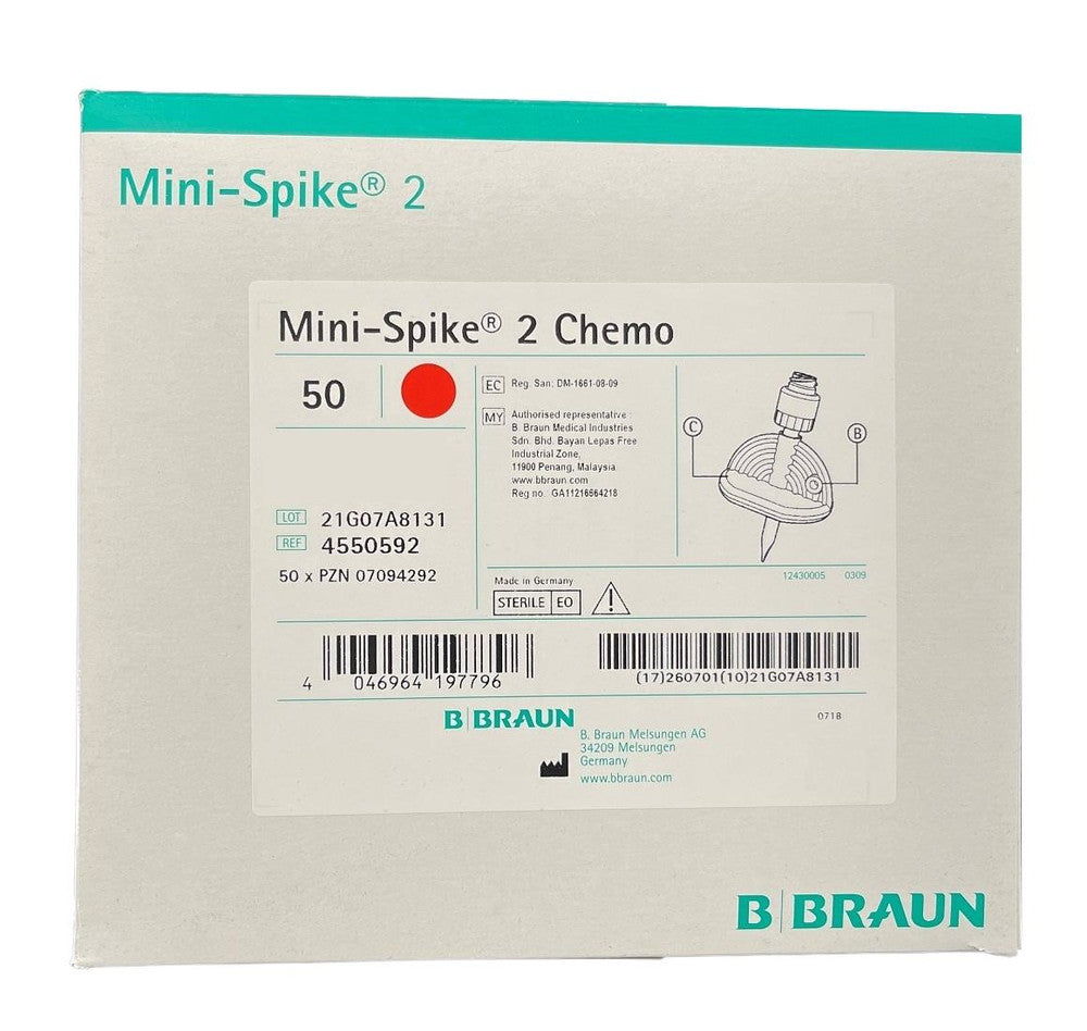 B. Braun Mini Spike Vented Dispensing Pin With Swabable Needle