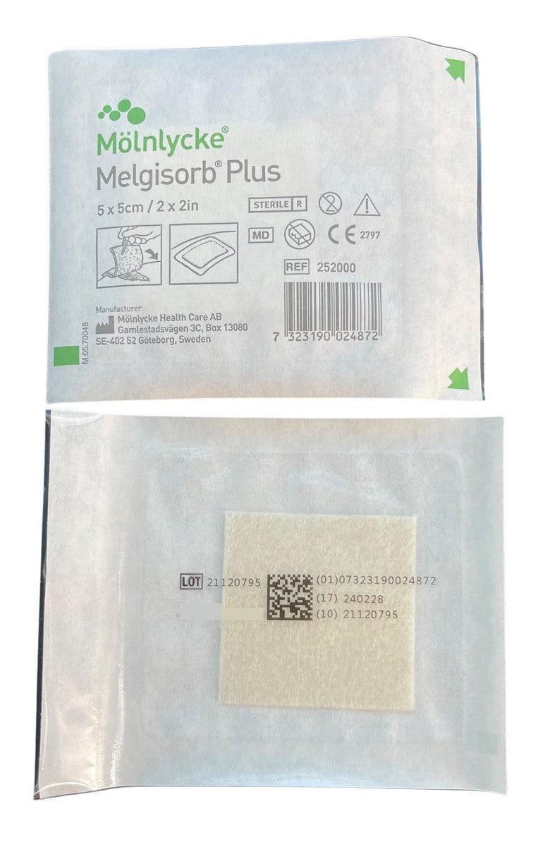 Molnlycke Melgisorb Plus Cavity Dressing All Sizes