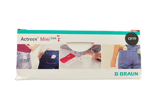 B. Braun Actreen Mini Catheter 10CH Female 9cm 228010AU - Box of 30