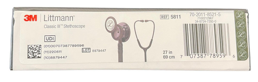 3M Littmann Classic III Monitoring Stethoscope Special Edition With Tube