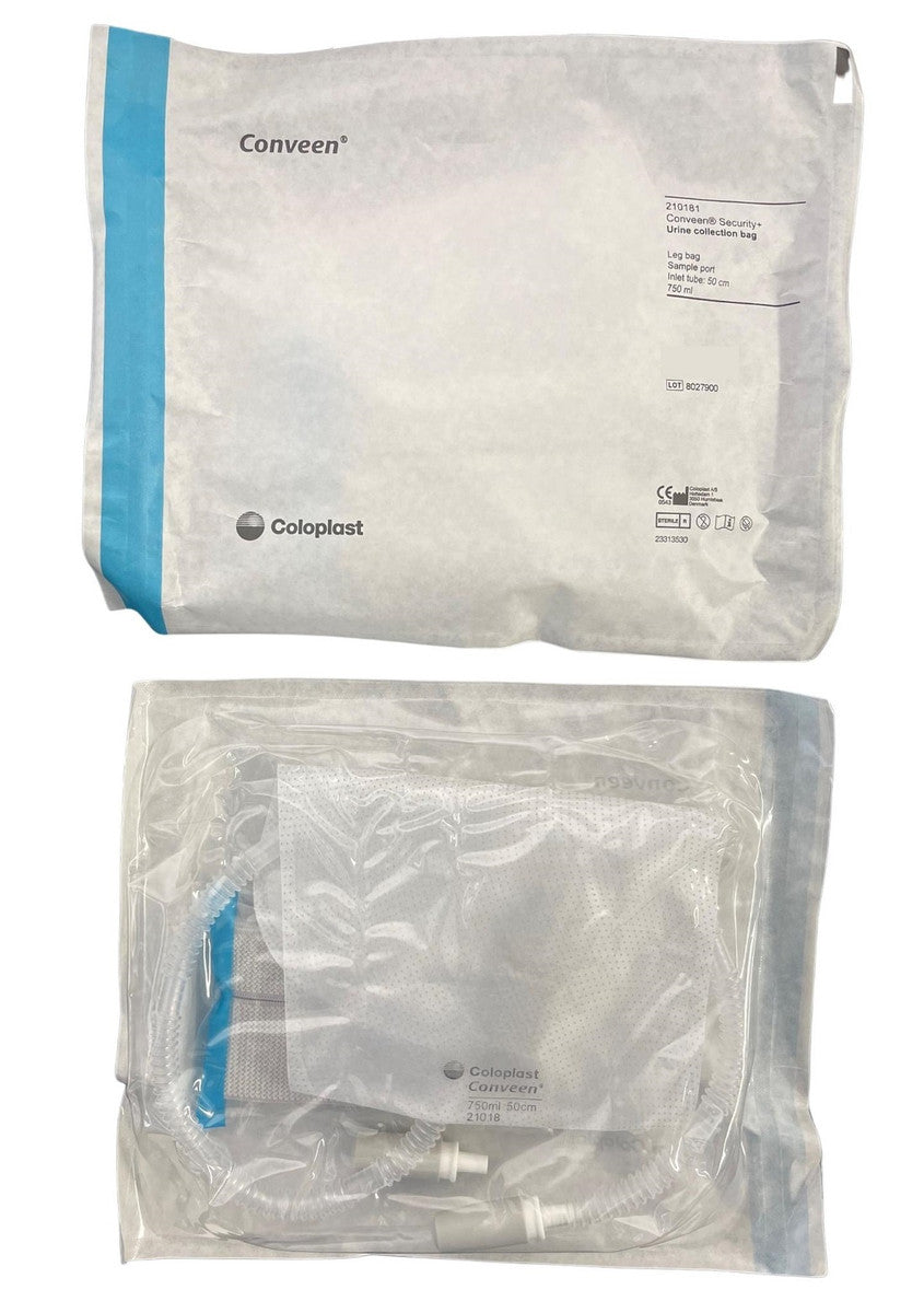 Coloplast Conveen Leg Bag With Straps Unisex 750Ml Sterile 50Cm