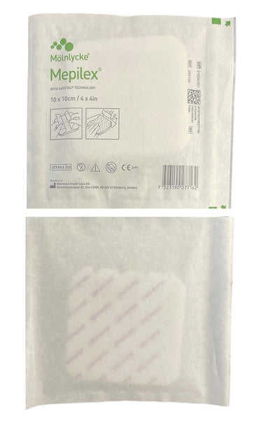 Molnlycke Mepilex Soft Silicone Foam Dressing Non Adhesive - All Sizes