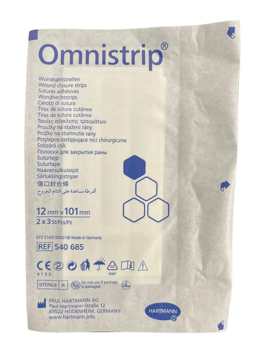 Hartmann Omnistrip Closure Strips Sterile All Sizes