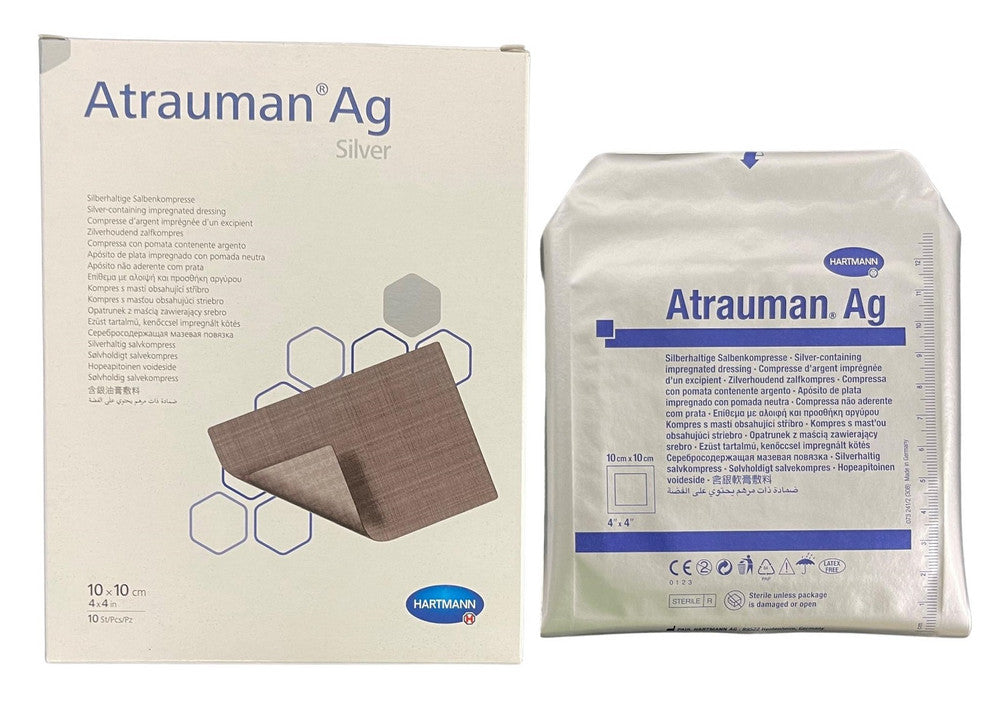 Hartmann Atrauman Ag Silver Wound Contact Layer Dressing | Medisa Hartmann Atrauman Ag Silver Wound Contact Layer Dressing | Medisa