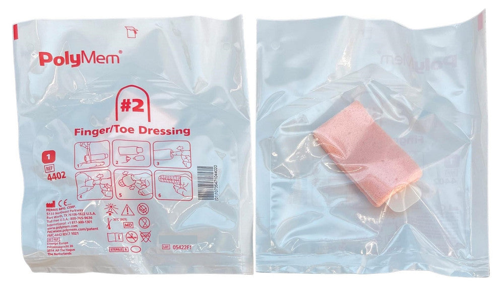 Polymem Finger Toe Dressing All Sizes